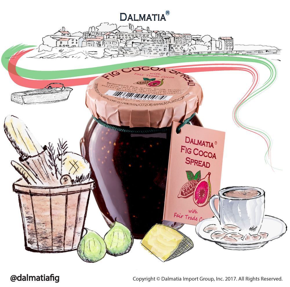 Dalmatia® Fig Cocoa Spread 12-pack