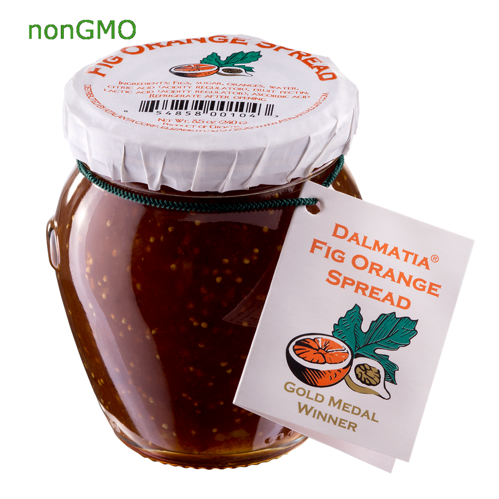 Award-winning Dalmatia® Fig Orange Spread 8.5oz jars 12-pack