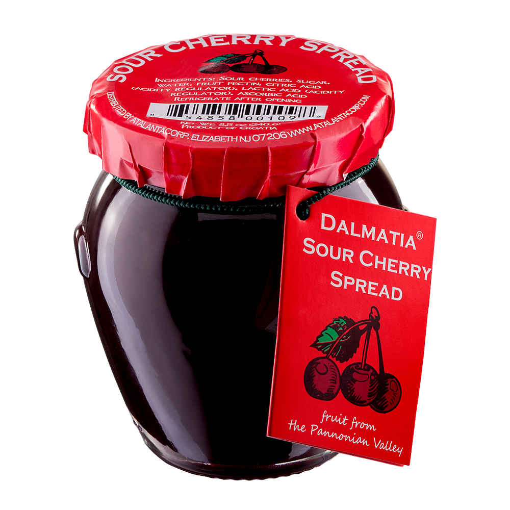 Dalmatia® Sour Cherry Spread 8.5oz jars 12-pack